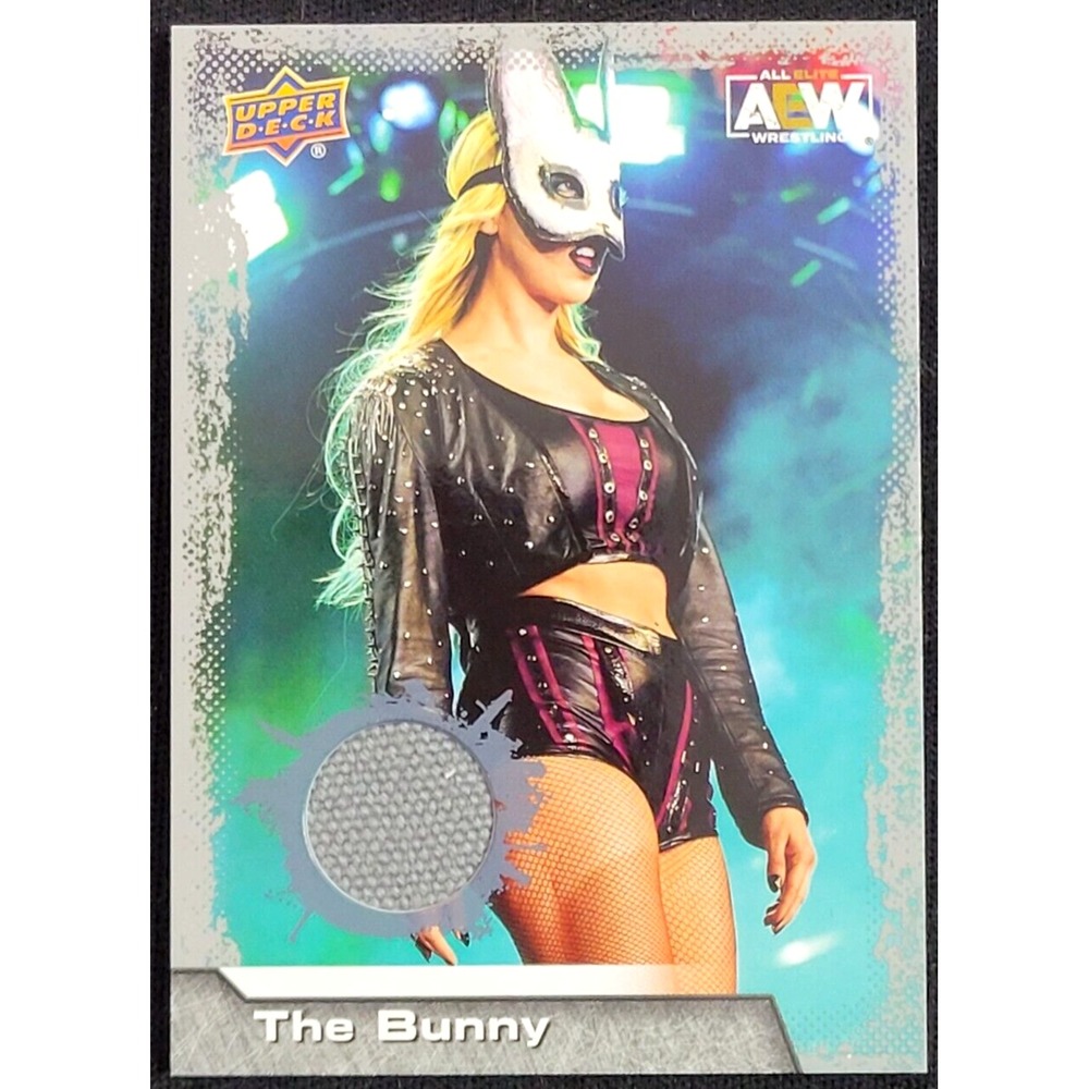 2022 UPPER DECK AEW THE BUNNY EVENT MAT RELIC ALL ELITE WRESTLING